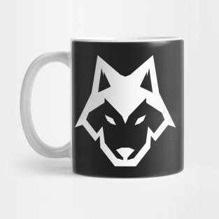 Abstract Wolf Head Mug